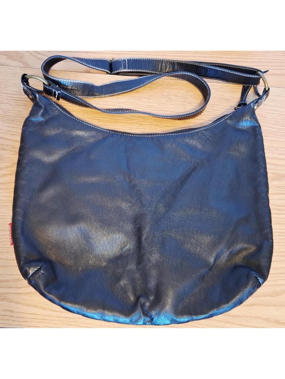 UNIONBAY VTG Y2K Southwestern Patchwork Hobo Bag Boho Tassel Large Purse - NWOT - Picture 2 of 12